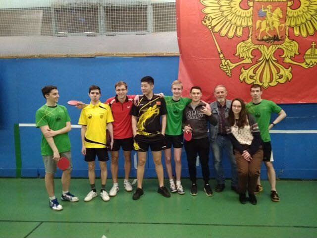 Студент Высшей школы перевода – серебряный призер чемпионата Москвы по настольному теннису