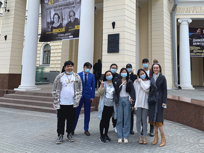 Иностранные студенты Высшей школы перевода посетили Московскую государственную консерваторию